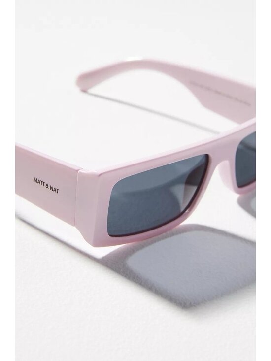 NWT MATT & NAT FOR ANTHROPOLOGIE WOMEN\'S SAWAI SQUARE SUNGLASSES LILY PINK $70 main image 4